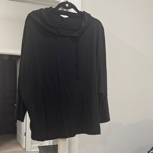 Terra & Sky Black Hooded Sweatshirt